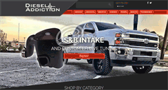 Desktop Screenshot of dieseladdiction.com